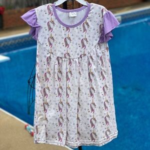 4 for $20 Unicorn  girls top. Size 7/8